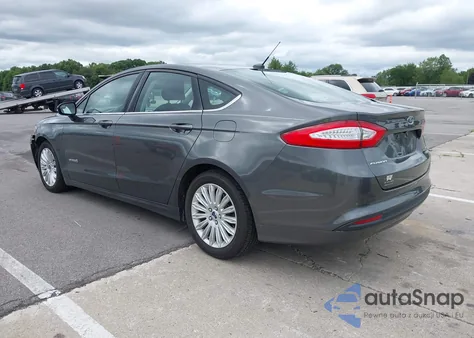 2016 Ford Fusion Hybrid Se from USA, damaged, VIN 3FA6P0LU1GR368658